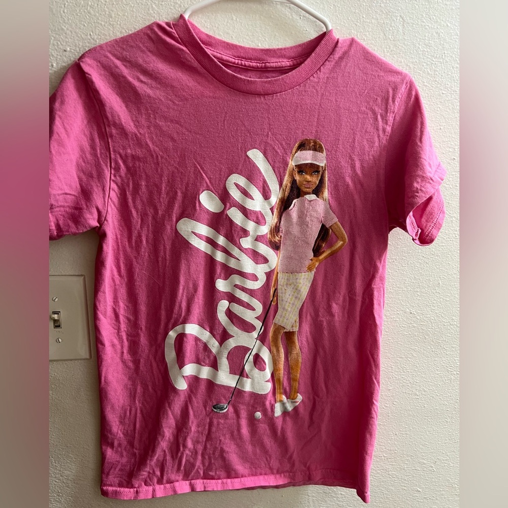 Barbie Pink Graphic Kids Tee